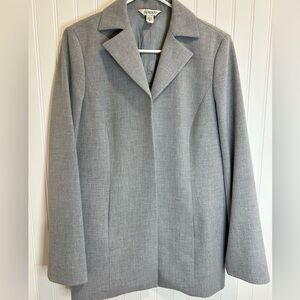 Austin Reed  Classic Gray Women's Blazer vintage. USA long sleeve